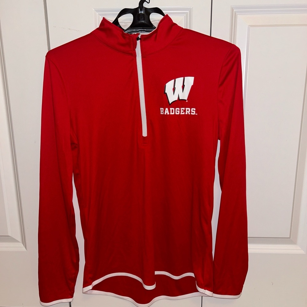 Brand New Small Wisconsin Quarter Zip